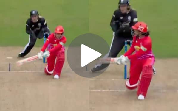 [Watch] Dunkley Brings Out Her Innovative Side Plays Pant Style Reverse Sweep